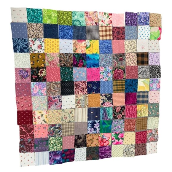 242 Precut 2" Cotton Squares Sewing Quilting & Crafting - Picture 1 of 9